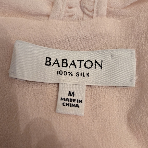 Aritzia BABATON Ainsley Silk Sleeveless Blouse - Picture 8 of 8